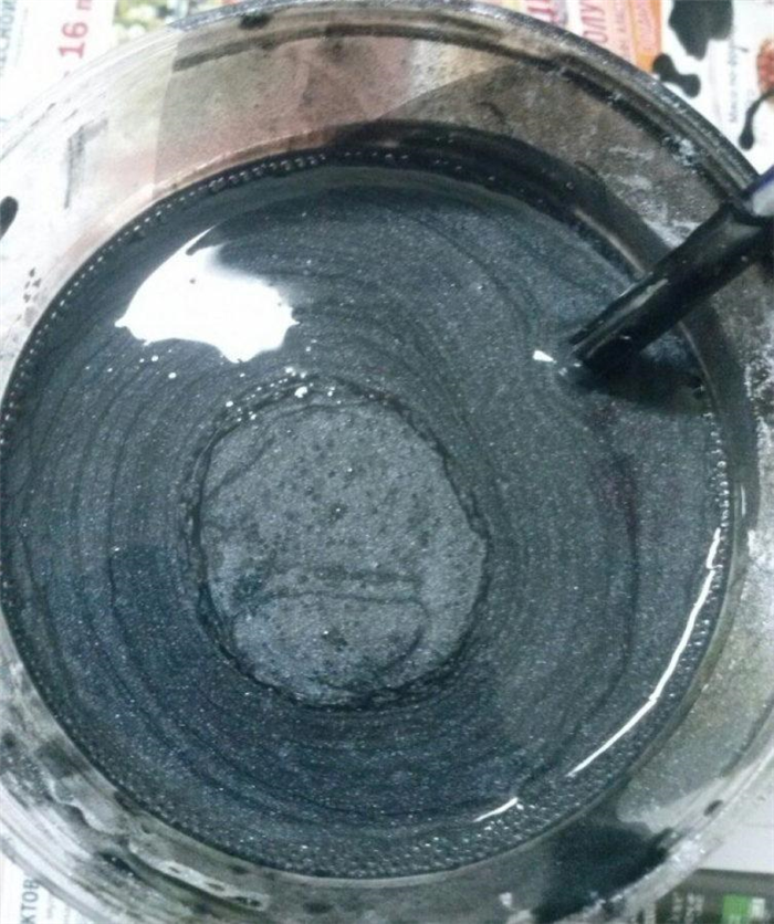 Чем растворить сырую резину.