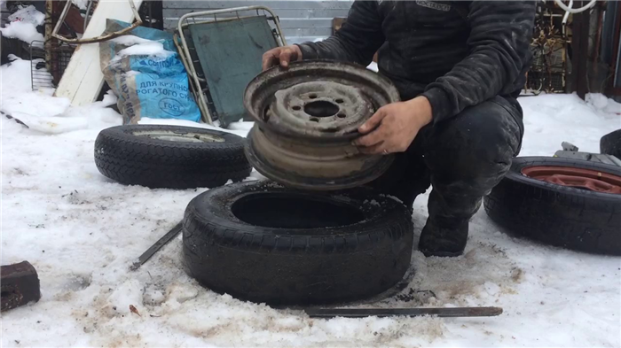 Как правильно бортировать шины.