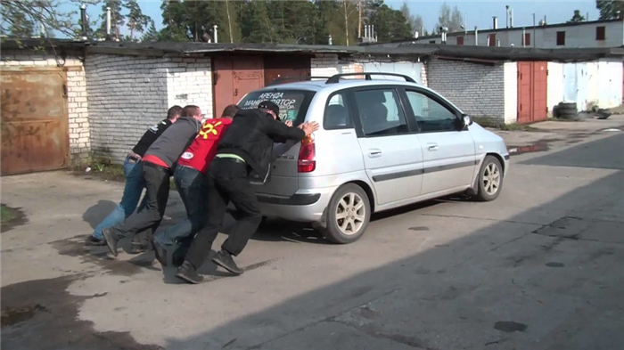 Как завести дизель без стартера.