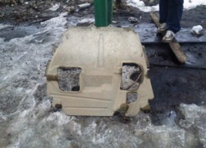 Lada granta защита картера.