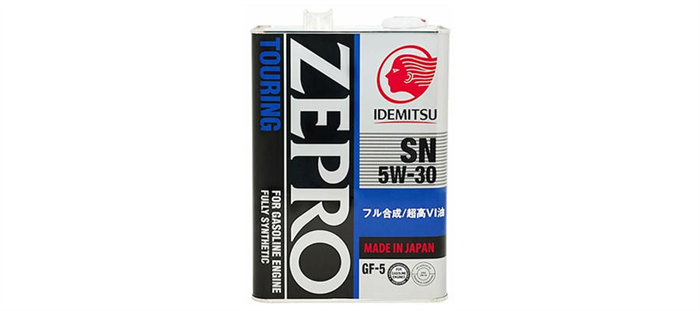 Масло идемитсу zepro 5w30.