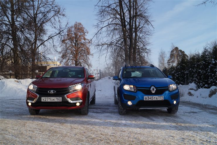 Renault sandero stepway или lada xray.
