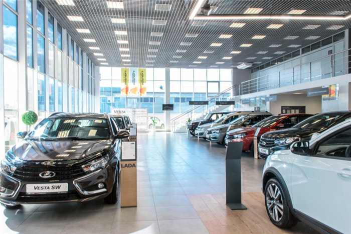 Статистика продаж новых автомобилей.