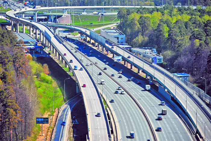 Строительство малого московского кольца.