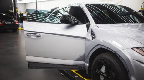 Защита антигравийной пленкой кузова автомобиля