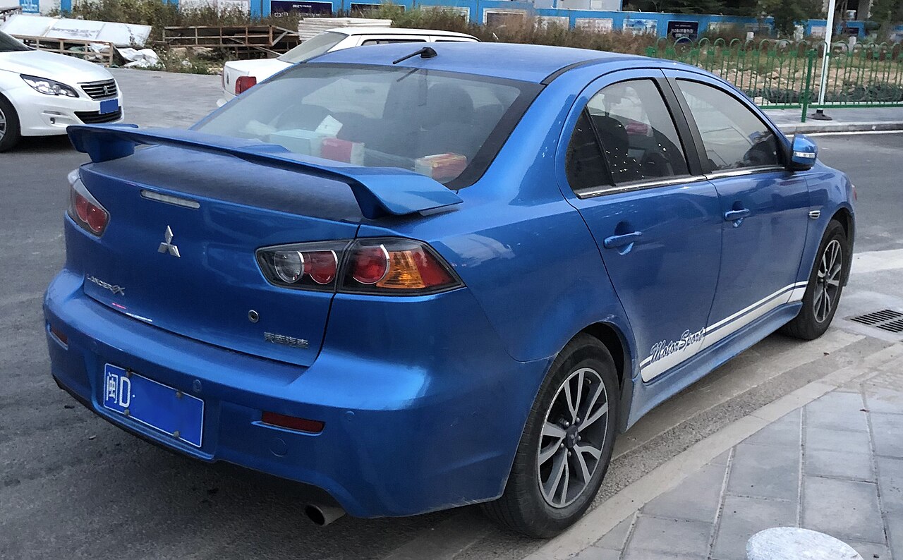 Mitsubishi Lancer EX facelift Xiamen 02 2019-10-30